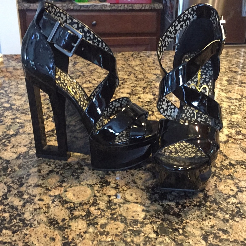 🔥😍Jessica Simpson Black Beauty Platform Shoe😍🔥